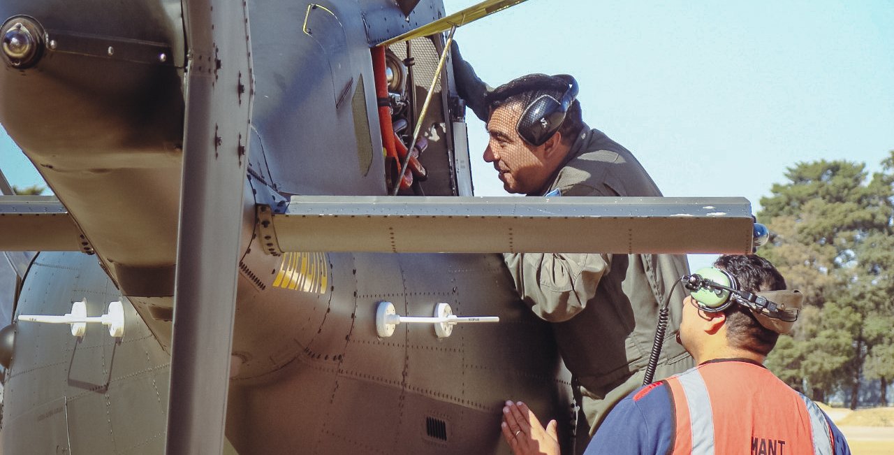 Vuelos de verificación de Helicópteros AB-206