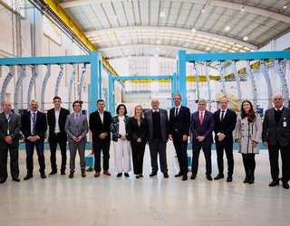 Participamos de la inauguración de la línea de ensamblaje del fuselaje delantero del D328eco