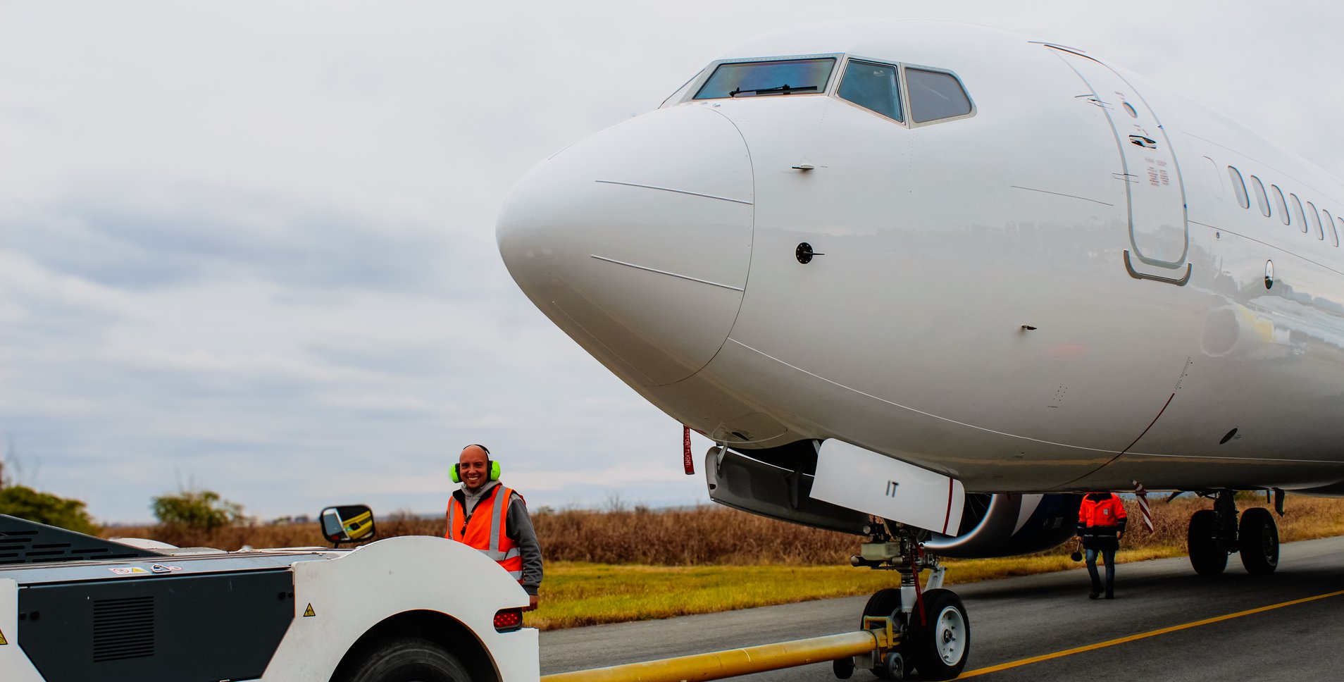 Carreteo por plataforma de B-737