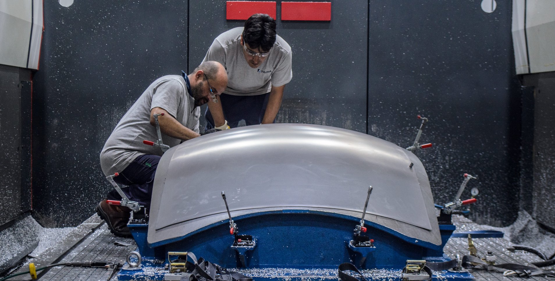 Aeroestructura en CNC