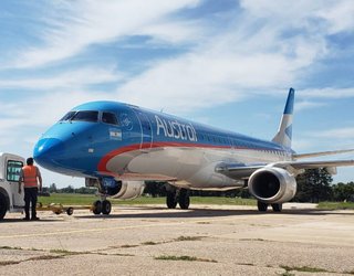 Nuevo avión de Aerolíneas Argentinas en FAdeA