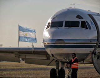 FAdeA realiza tareas de mantenimiento en el avión presidencial Tango 02