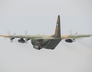 Nuevo vuelo de verificación funcional del Hércules C-130 TC-61 de la Fuerza Aérea