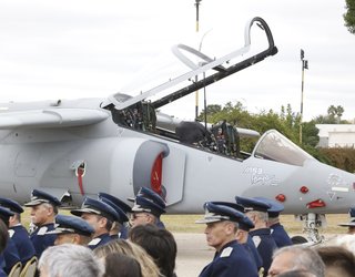 FAdeA entregó un nuevo avión Pampa III a Fuerza Aérea Argentina