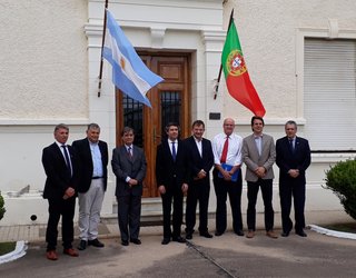 Visita del Embajador de la República de Portugal